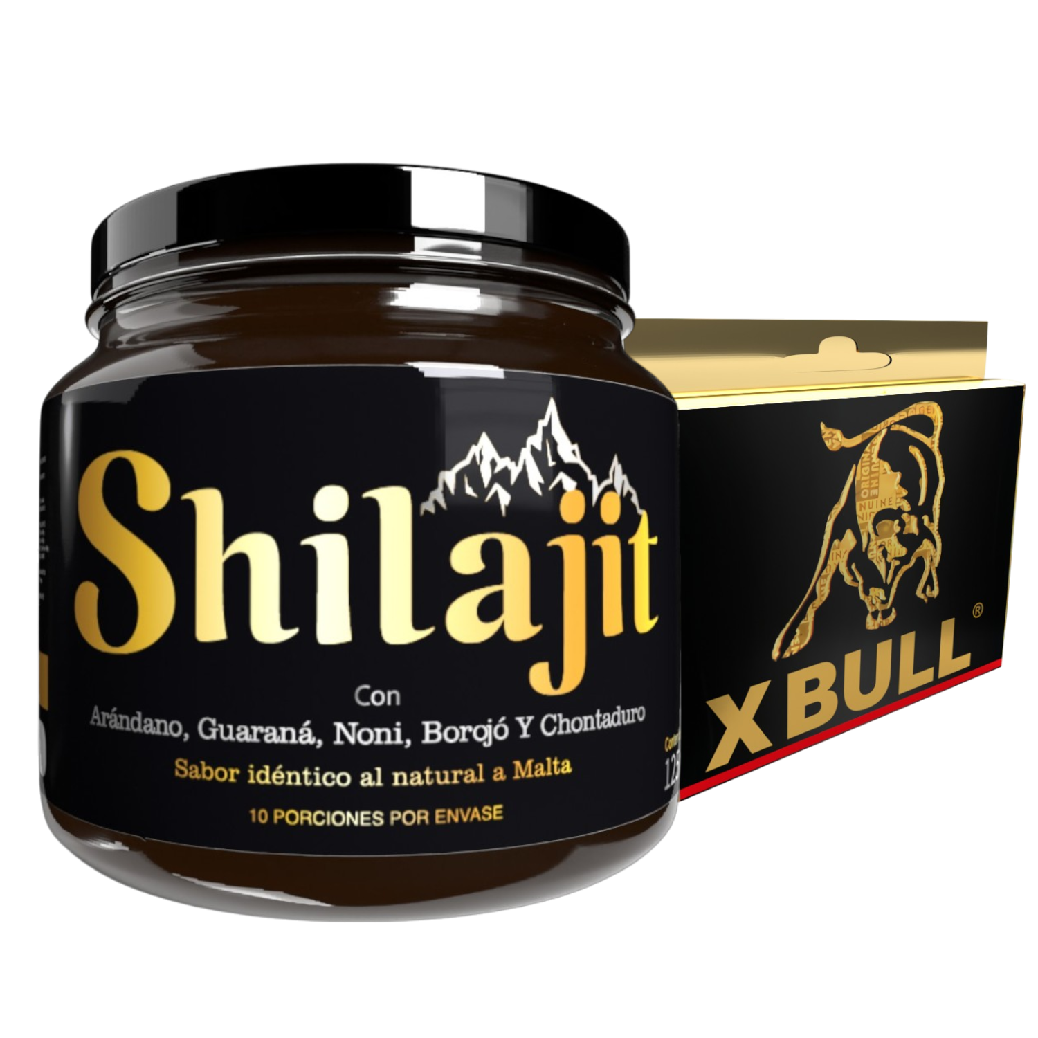 Shilajit Original + X-Bull 5 Tabletas